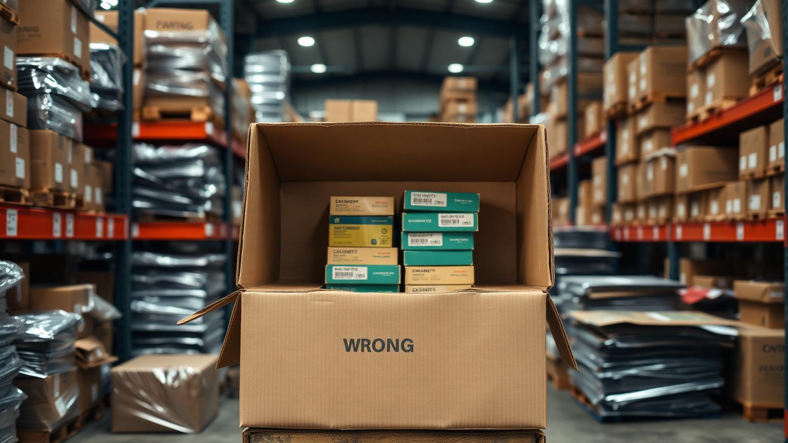 Wrong product from Chinese supplier